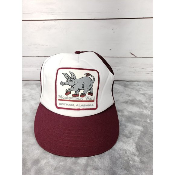 Montgomery Wards Dothan Alabama Vintage Trucker‎ Hat - Picture 10 of 10
